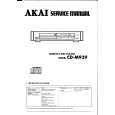 AKAI CDM939 Service Manual cover photo