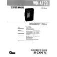 SONY WMAF23 Service Manual cover photo