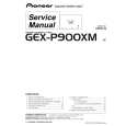 PIONEER GEX-P900XM/UC Service Manual cover photo