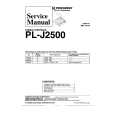 PIONEER PLJ2500 Service Manual cover photo