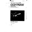SONY CCD-TR200 Owner's Manual cover photo