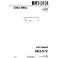 SONY RMTD101 Service Manual cover photo