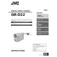 JVC GR-D22US Owner's Manual cover photo