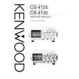 KENWOOD CS4125 Service Manual cover photo