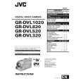 JVC GR-DVL520A Owner's Manual cover photo