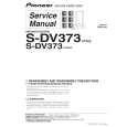 PIONEER S-DV373/XTW/E Service Manual cover photo