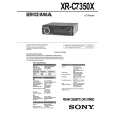 SONY XRC7350X Service Manual cover photo