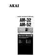 AKAI AM-32 Owner's Manual cover photo