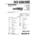 SONY HCDS800 Service Manual cover photo