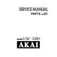 AKAI GXC-570D Service Manual cover photo