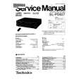 TECHNICS SLPD827 Service Manual cover photo