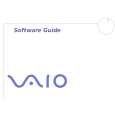 SONY PCV-RZ404 VAIO Owner's Manual cover photo