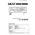 AKAI CDM830 Service Manual cover photo