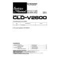 PIONEER CLD-V2600 Service Manual cover photo