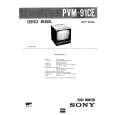 SONY PVM-91CE Service Manual cover photo
