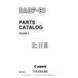 CANON DADF-B1 Parts Catalog cover photo