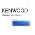 KENWOOD KNA-G431 Owner's Manual cover photo