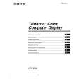 SONY CPDE530 Owner's Manual cover photo