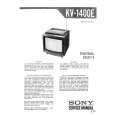 SONY KV1400 Service Manual cover photo