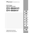 PIONEER DV-668AV Owner's Manual cover photo