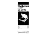 TECHNICS SL-Q303 Owner's Manual cover photo