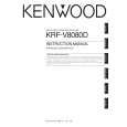 KENWOOD KRF-V8080D Owner's Manual cover photo