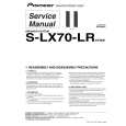 PIONEER S-LX70-LR/XTW/E Service Manual cover photo