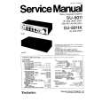 TECHNICS SU-8011 Service Manual cover photo