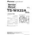 PIONEER TS-WX22A/XCN1/CN Service Manual cover photo