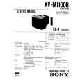 SONY KVM1100B Service Manual cover photo