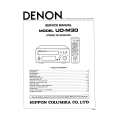 DENON UD-M30 Service Manual cover photo