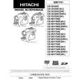 HITACHI DZGX20AU Service Manual cover photo