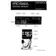 KENWOOD KRC666D Service Manual cover photo