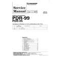 PIONEER PDR99 Service Manual cover photo