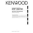 KENWOOD KRF-V8070D Owner's Manual cover photo