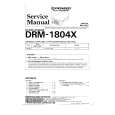 PIONEER DRM1804X Service Manual cover photo