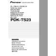 PIONEER PDK-TS23 Owner's Manual cover photo