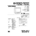 SONY KV20TS27 Service Manual cover photo