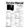 TECHNICS SB-X800 (K) Service Manual cover photo