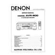 DENON AVR900 Service Manual cover photo