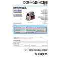 SONY DCRHC40 Service Manual cover photo