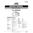 JVC VX1055 Service Manual cover photo