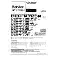 PIONEER DEX-P77R EW Service Manual cover photo