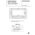 KENWOOD DPX6030 Service Manual cover photo