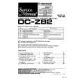 PIONEER DCZ82 Service Manual cover photo