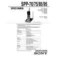 SONY SPP85 Service Manual cover photo