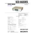 SONY SCDXA333ES Service Manual cover photo