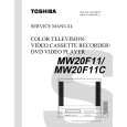 TOSHIBA MW20F11 Service Manual cover photo