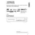 HITACHI DVPF2E Owner's Manual cover photo
