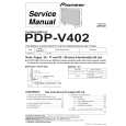 PIONEER PDP-V402TM Service Manual cover photo